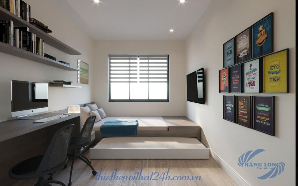 Thiết Kế Nội Thất Chung Cư 75M2