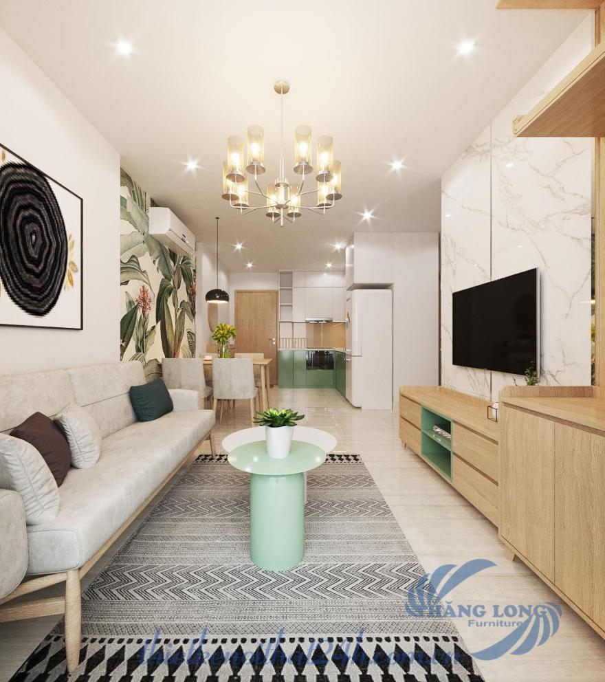 Thiết Kế Nội Thất Chung Cư 66M2
