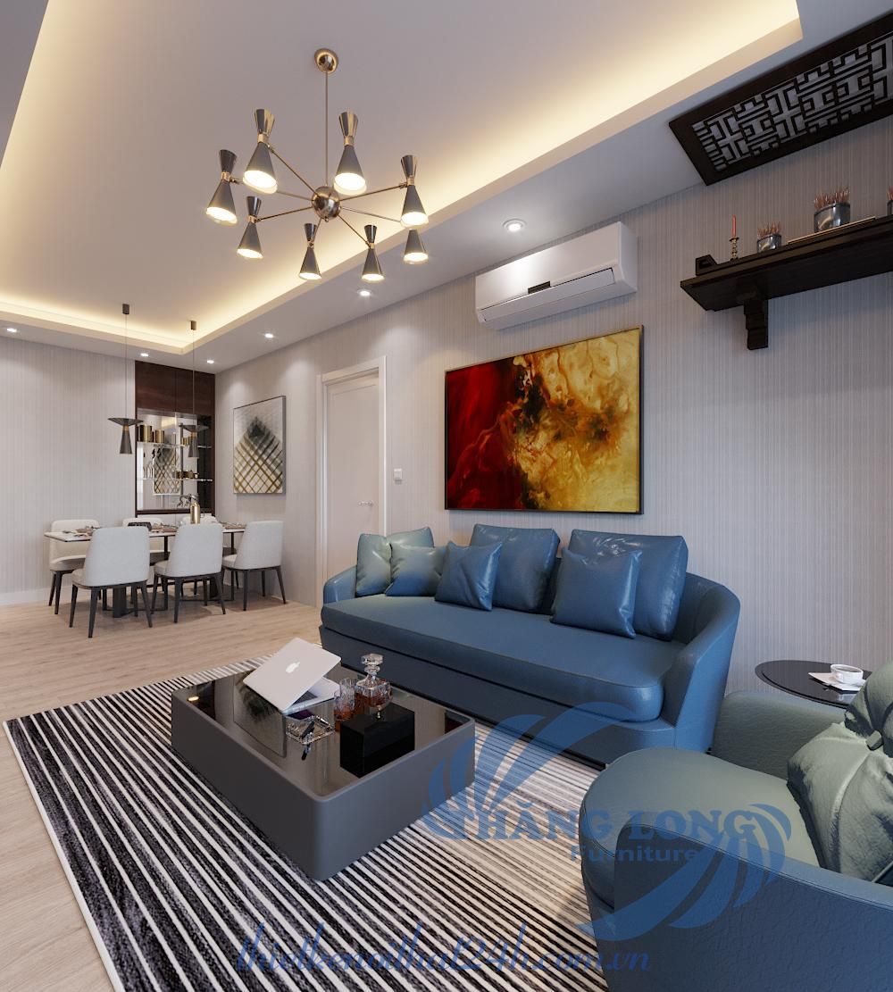 Thiết Kế Nội Thất Căn Hộ 85m2